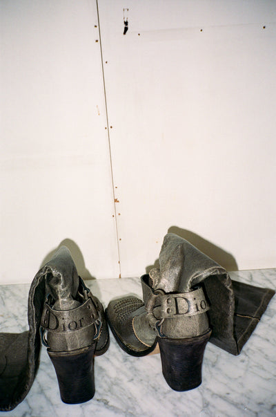 CHRISTIAN DIOR BY JOHN GALLIANO A/W 2006 DIORIDER BOOTS